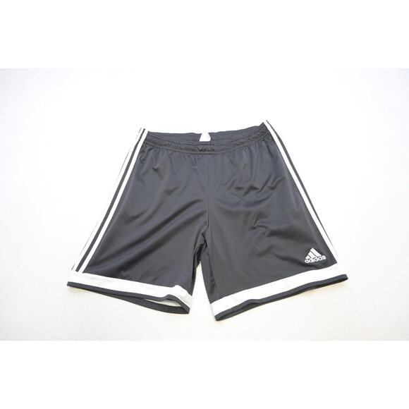 Adidas Gym Shorts Clima365 Striped Athletic Performance No Pockets Mens Sz 2XL - Picture 1 of 10